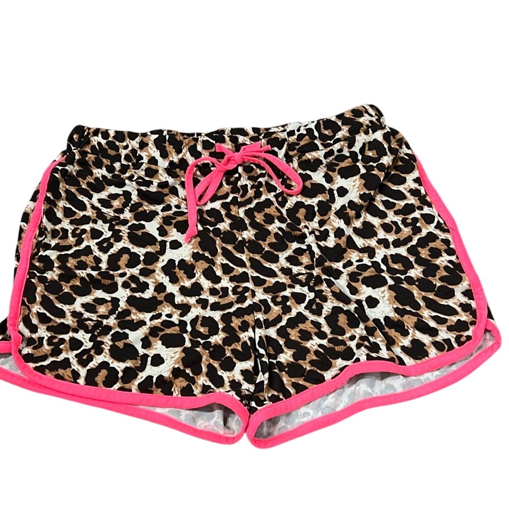 Sunshine‎ & Rodeo leopard print shorts size women's medium